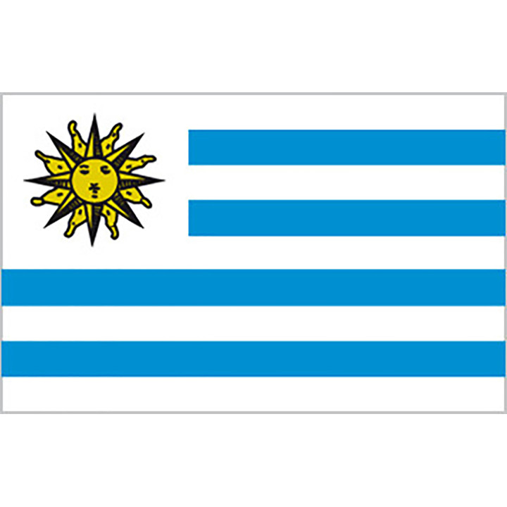 Uruguay pöytälippu - Printscorpio