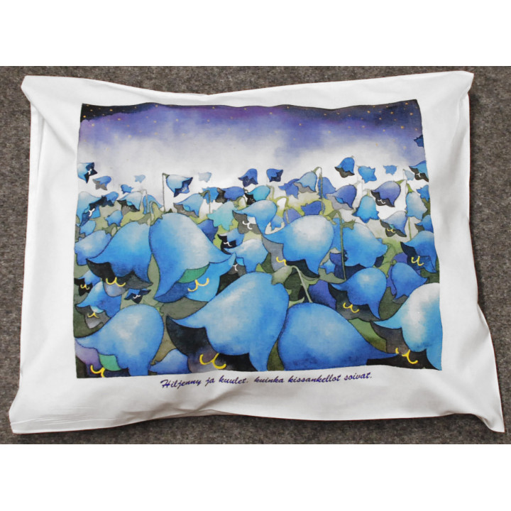 Bellflower pillow case