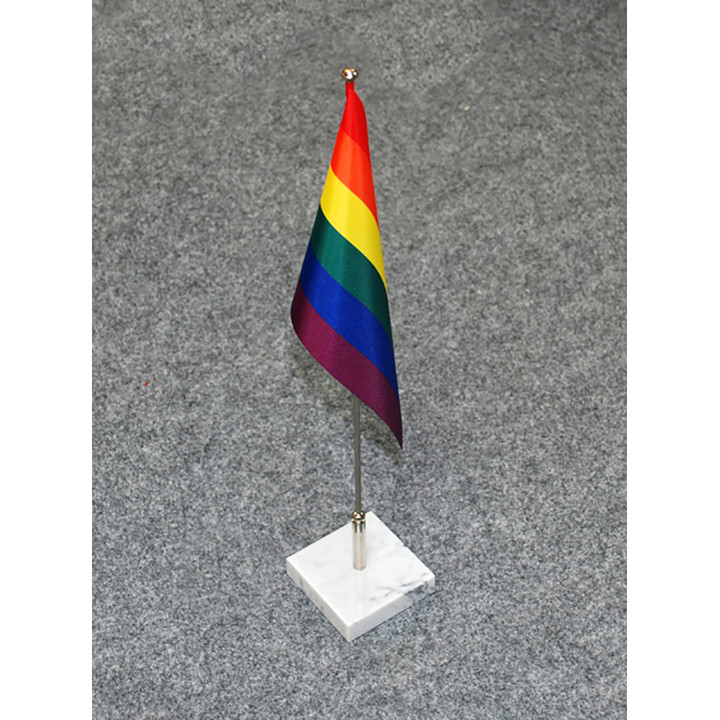 Pride Rainbow tableflag - Printscorpio