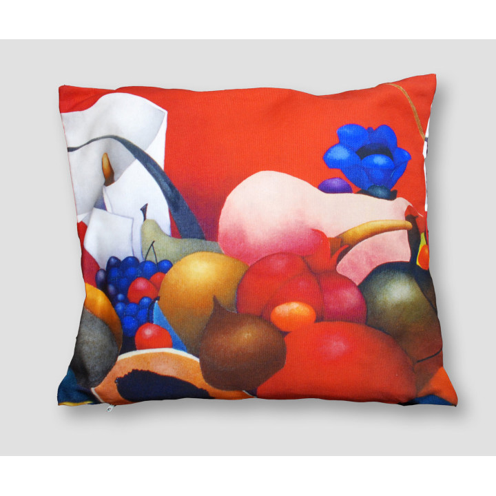 Fruit still life cushon pillow 50x50 cm - Printscorpio