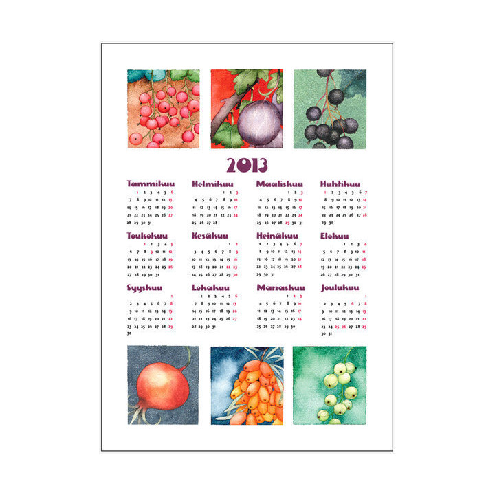 Calendar towel 2013 - Pintscorpio