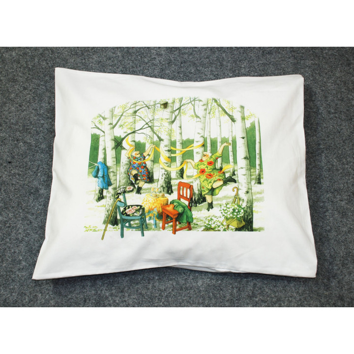 Aunties in the birch forest - Printscorpio