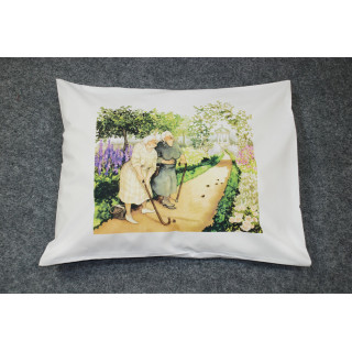 Old ladies play golf pillow case