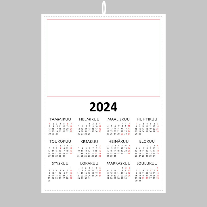 Calendar of 2023 with own picture print - Printscorpio