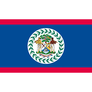 Official flag of Belize