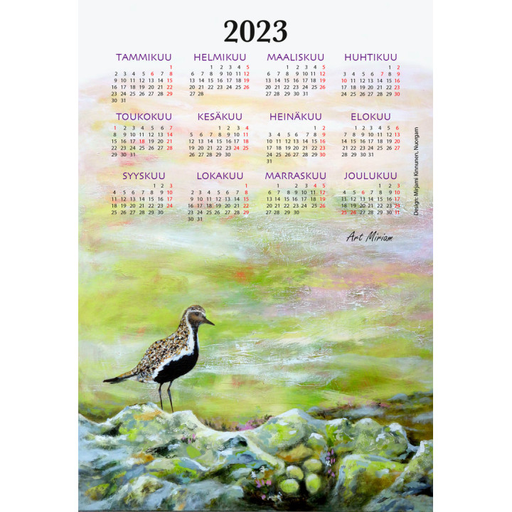 Calendar kitchen towel 2023 - Printscorpio