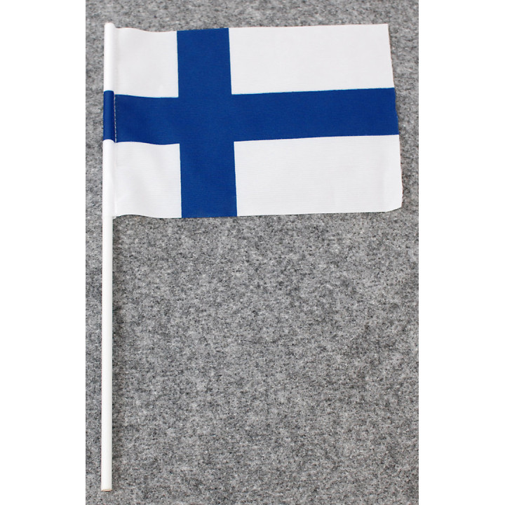 Finnish supporter flag