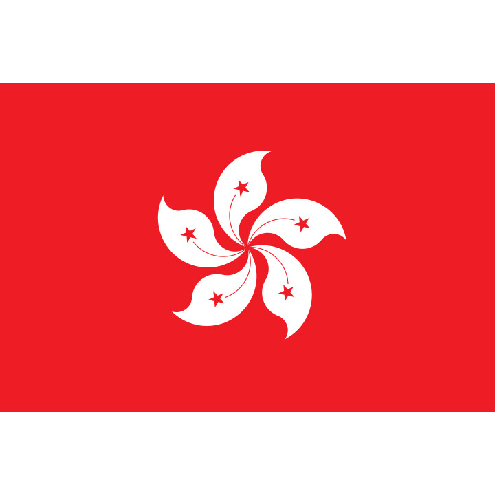 Hong Kong table flag  - Printscorpio