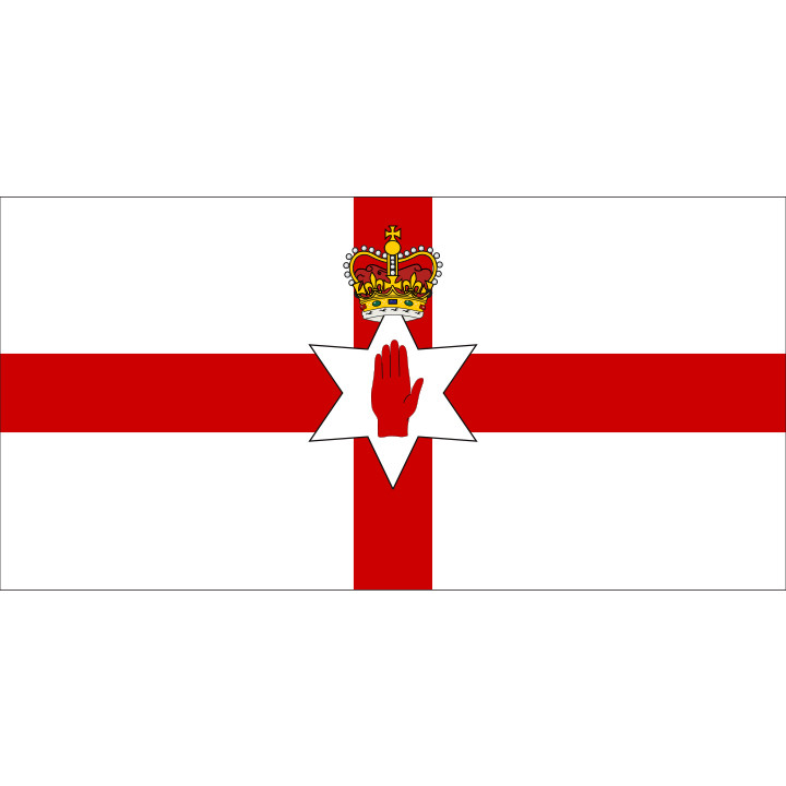 Northern Ireland table flag - Printscorpio