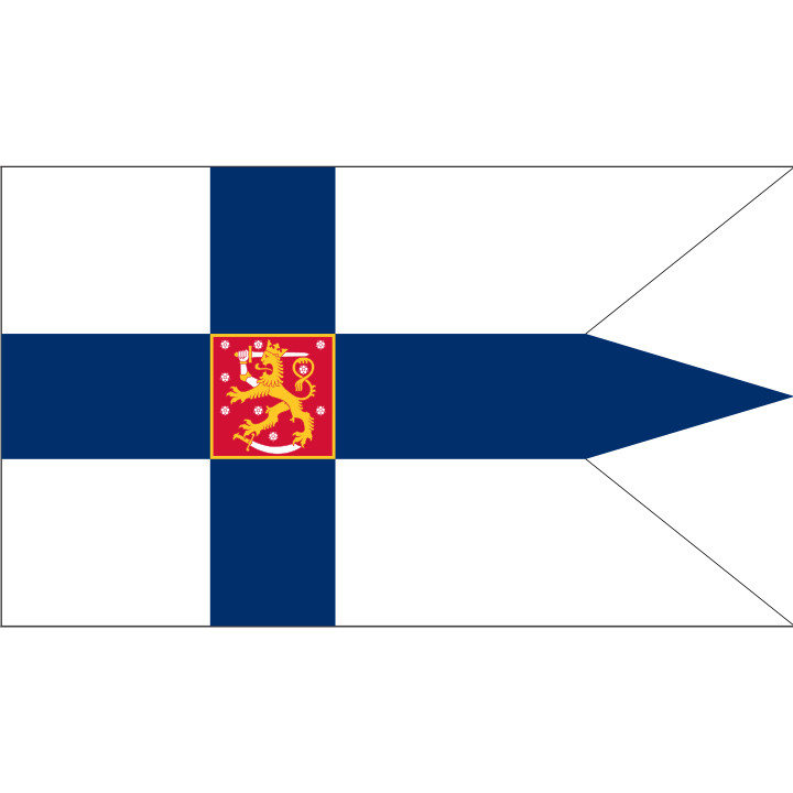 Finland Statsbordsflagga tretungade - Printscorpio