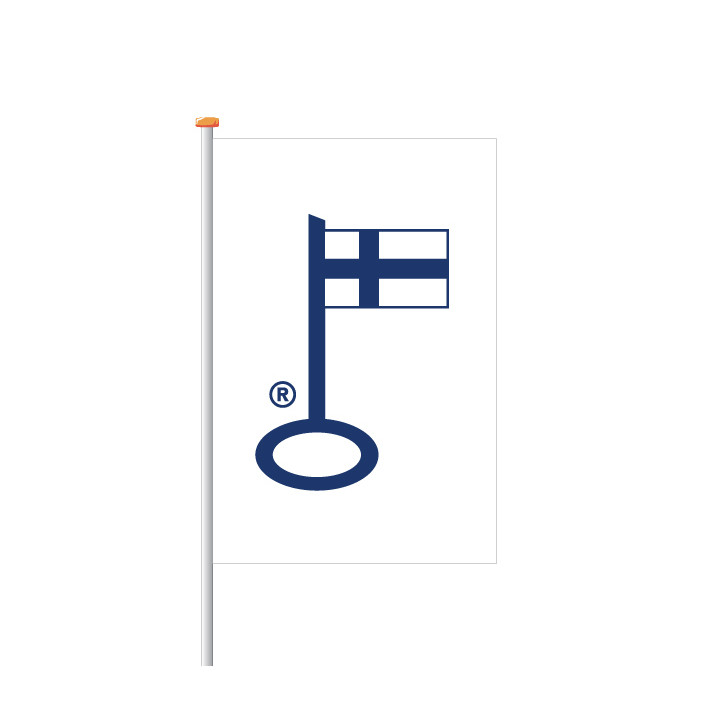 Key flag for 8-10 m poles - Printscorpio